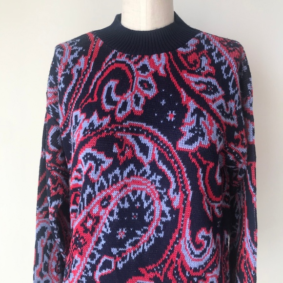 Courtney's Closet Paisley Print Sweater - Picture 2 of 4